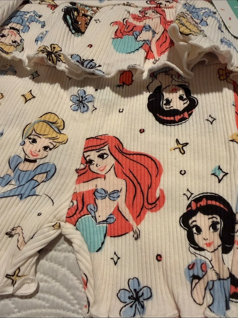 Disney & Old Navy Collaboration Disney Princess Shirt & Short Set